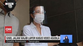 VIDEO: Gisel Jalani Wajib Lapor Kasus Video Asusila