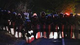 FOTO: Ribuan Migran Honduras Mengejar Mimpi ke Amerika Rribuan orang meninggalkan Honduras menuju AS untuk mengejar kehidupan yang lebih baik di bawah kepemimpinan presiden terpilih Joe Biden.