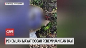 VIDEO: Penemuan Mayat Bocah Perempuan dan Bayi