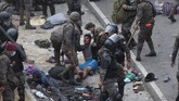 FOTO: Ribuan Migran Honduras Mengejar Mimpi ke Amerika Rribuan orang meninggalkan Honduras menuju AS untuk mengejar kehidupan yang lebih baik di bawah kepemimpinan presiden terpilih Joe Biden.
