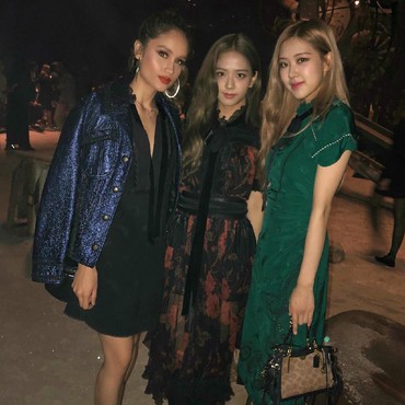 Unggah Foto bareng Jisoo & Rose BLACKPINK, Cinta Laura Ngaku Kangen