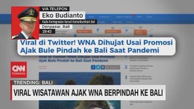 VIDEO: Viral Wisatawan Ajak WNA Berpindah ke Bali