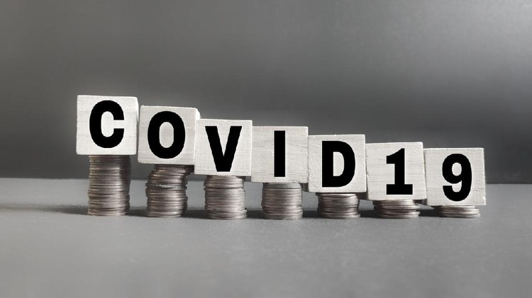 text covid19 written on wooden blocks concept stock photo