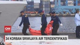 VIDEO: 34 Korban Sriwijaya Air SJ182 Teridentifikasi