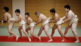 FOTO: Bertemu Kyuta, Bocah 10 Tahun Sang Jawara Sumo Dunia Kyuta Kumagai berhasil menjadi juara sumo dunia di usianya yang masih 10 tahun.