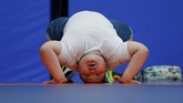 FOTO: Bertemu Kyuta, Bocah 10 Tahun Sang Jawara Sumo Dunia Kyuta Kumagai berhasil menjadi juara sumo dunia di usianya yang masih 10 tahun.