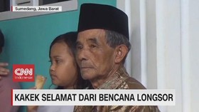 VIDEO: Cerita Kakek Selamat dari Bencana Longsor di Sumedang
