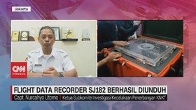 VIDEO: FDR Sriwijaya Air SJ182 Berhasil Diunduh