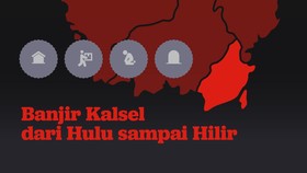 INFOGRAFIS: Banjir Kalsel dari Hulu hingga Hilir