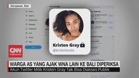 VIDEO: Kristen Gray, Warga AS yang Ajak WNA Lain ke Bali