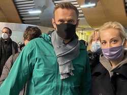 AS-Eropa Serukan Pembebasan Alexei Navalny yang Ditahan 30 Hari