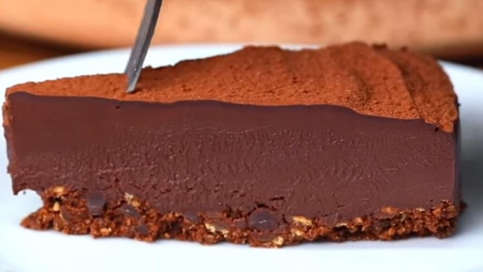 Resep Cara Membuat Chocolate Chunk Truffle Cake Tanpa Oven ala Cake Shop