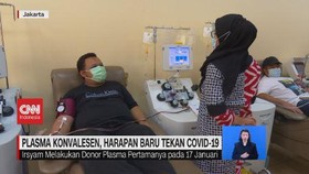 VIDEO: Plasma Konvalesen, Harapan Baru Tekan Covid-19