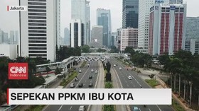 VIDEO: Sepekan PPKM Ibu Kota