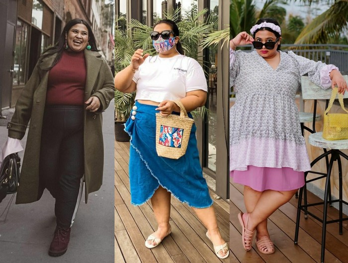 Penyiar radio dan pembawa acara Ucita Pohan menganggap tubuh yang besar bukanlah rintangan bagi dirinya untuk tidak tampil stylish. Punya foto-foto OOTD dengan balutan busana yang kece parah, bikin netizen terinspirasi dan salfok sama busana yang ia kenakan. Pemilik akun IG @uchiet ini berani mengeksplor gaya busana yang nyaman sekaligus stylish untuk daily wear. (Foto: Instagram/uchiet)