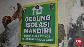 Tempat Isolasi Mandiri Pasien Covid Ditambah hingga Kelurahan