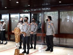 Antar Komjen Sigit Uji Calon Kapolri, Jenderal Idham: Tradisi agar Polri Solid