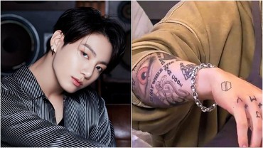 img-title Tato Jungkook BTS Terpampang Nyata, Netizen Korea Beberkan Pro & Kontra