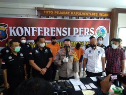 Simpan Sabu dalam Sandal untuk Dibawa ke Kendari, 4 Pria Ditangkap di Medan