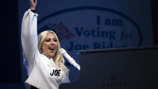 Lady Gaga Berharap Pelantikan Joe Biden Jadi Hari yang Damai