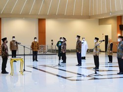 Mensesneg Lantik 11 Pejabat Eselon I di Setneg, Ini Daftarnya