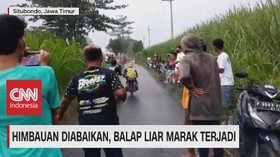 VIDEO: Himbauan Diabaikan, Balap Liar Marak Terjadi