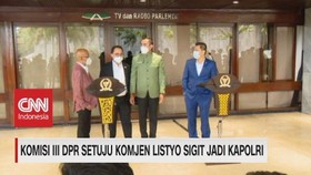 VIDEO: Komisi III DPR Setuju Komjen Listyo Sigit Jadi Kapolri