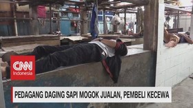 VIDEO: Pedagang Daging Sapi Mogok Jualan, Pembeli Kecewa