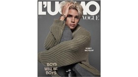 Romeo Beckham Debut di Sampul Majalah Vogue L'Uomo