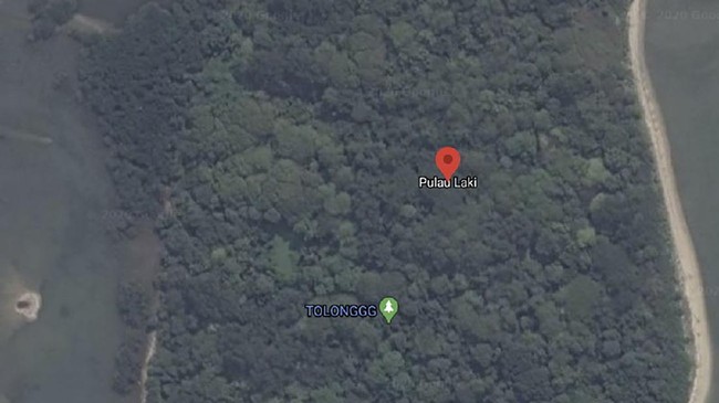 Basarnas tak menemukan apapun setelah mengecek lokasi tanda SOS di Pulau Laki yang terletak tak jauh dari lokasi jatuhnya pesawat Sriwijaya Air SJ 182.