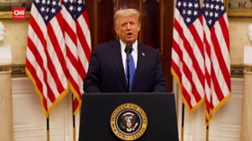VIDEO: Pidato Terakhir Trump, Doakan Biden Sukses Pimpin AS