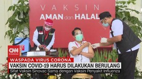 VIDEO: Vaksin Covid-19 Harus Dilakukan Berulang