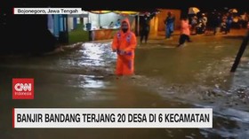 VIDEO: Banjir Bandang Terjang 20 Desa di 6 Kecamatan