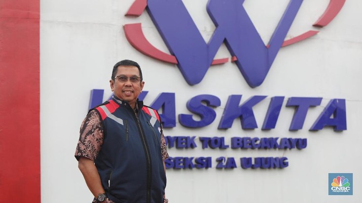 Direktur Utama Waskita Karya, Destiawan Soewardjono. (CNBC Indonesia/Andrean Kristianto)