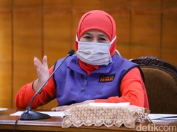 Khofifah Targetkan Vaksinasi di Jatim Bisa Rampung Dalam Setahun