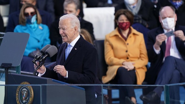 Presiden AS, Joe Biden, merahasiakan isi surat pribadi yang ditinggalkan pendahulunya, Donald Trump.