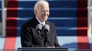 Suka Cita Seleb AS Saksikan Joe Biden Resmi Jadi Presiden