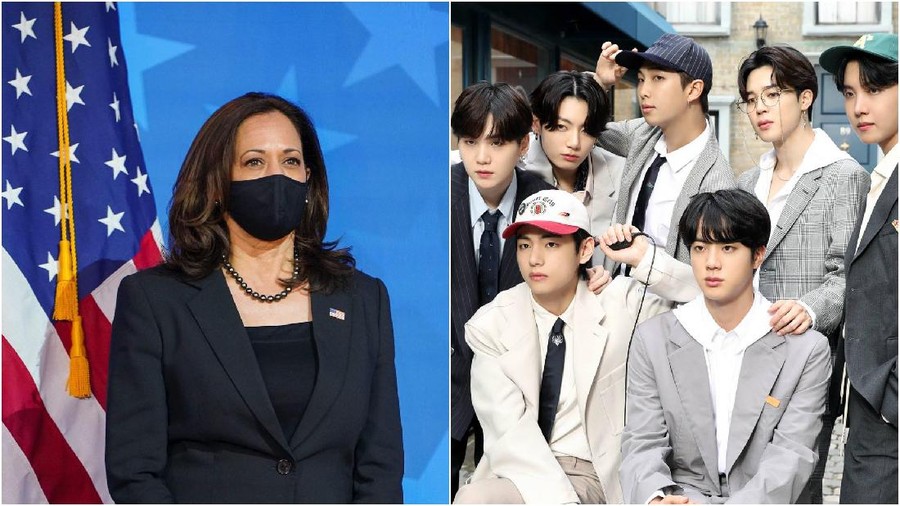 Kamala Harris & BTS