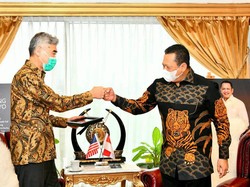 Bertemu Dubes AS, Ketua MPR Dorong Pengadaan Vaksin Pfizer & Moderna