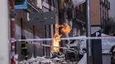 FOTO : Ledakan Dahsyat Hancurkan Gedung di Madrid Sebuah ledakan akibat kebocoran gas di Ibu Kota Madrid, Spanyol, pada Rabu (20/1) kemarin menewaskan empat orang.