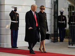 Vaksinasi Rahasia di Gedung Putih untuk Trump dan Melania