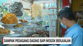 VIDEO: Dampak Pedagang Daging Sapi Mogok Berjualan