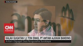 VIDEO: Kalah Gugatan 1,1 Ton emas, PT. ANTAM Ajukan Banding