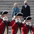 FOTO : Parade Marching Band Warnai Pelantikan Joe Biden