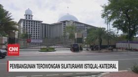 VIDEO: Pembangunan Terowongan Silaturahmi Istiqlal-Katedral