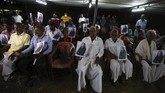 FOTO : Keceriaan di Tanah Leluhur Kamala Harris Penduduk Kota Chennai, Tamil Nadu, India turut berbangga karena Kamala Harris dilantik sebagai Wakil Presiden ke-49 Amerika Serikat.