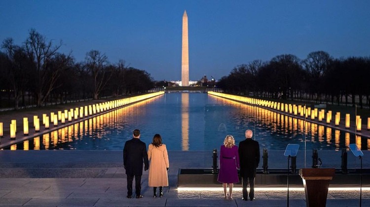 Presiden AS Joe Biden dan istri