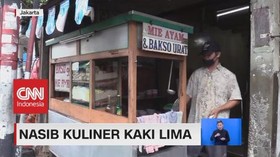 VIDEO: Nasib Kuliner Kaki Lima Imbas Mogoknya Pedagang Daging