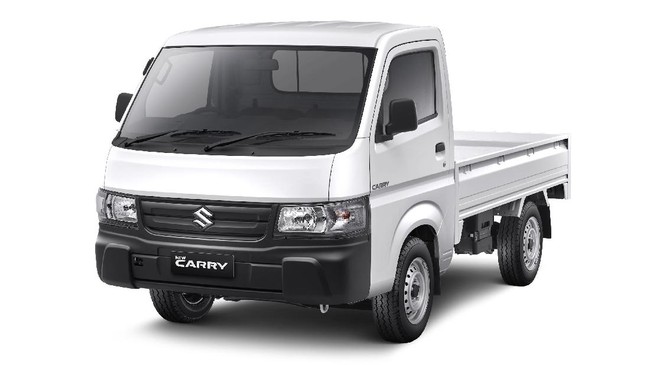 Suzuki New Carry 2021 diluncurkan dengan perubahan tampilan dan tambahan APAR atau alat pemadam kebakaran.
