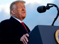 Di Pidato Terakhirnya Trump Klaim Sejumlah Pencapaian, Faktanya?